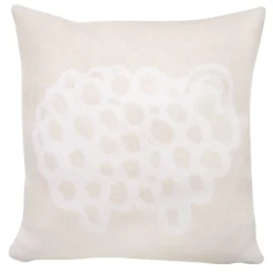 Aarikka tyynynpäällinen Pässi 43 cm beige/valkoinen