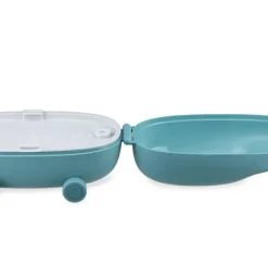 Alessi Food à porter lasten eväsrasia 0,6 L sininen