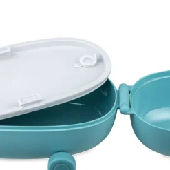 Alessi Food à porter lasten eväsrasia 0,6 L sininen