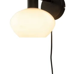 Aneta Lighting Bell seinävalaisin musta/valkoinen