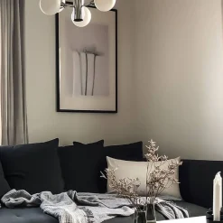 Aneta Lighting Fidelio 12-os. kattovalaisin kromi