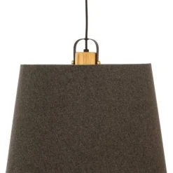 Aneta Lighting kattovalaisin Geilo 45 musta/harmaa/puu