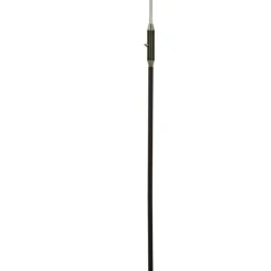 Aneta Lighting led lattiavalaisin Hero musta/kromi