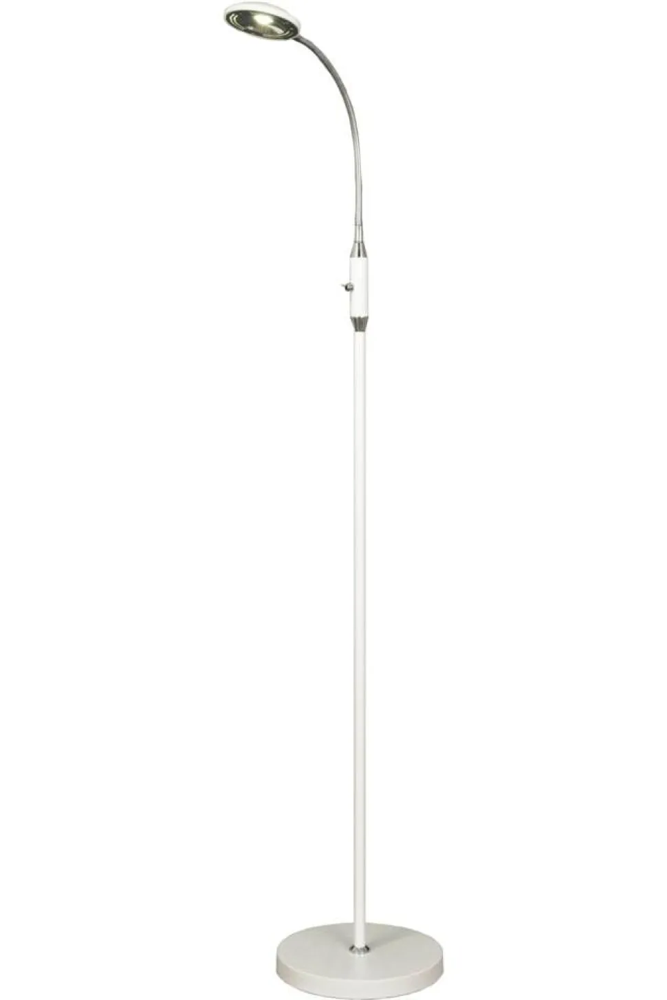 Aneta Lighting led lattiavalaisin Hero valkoinen/kromi