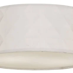 Aneta Lighting plafondi Bendir ø 38 valkoinen kohokuvio