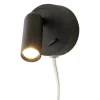 Aneta Lighting seinävalaisin Fenja LED musta