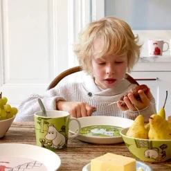 Arabia Muumi Kulho Muumipeikko nurmenvihreä 15 cm