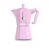 Bialetti espressokeitin 6 k. Moka Exclusive vaal.punainen