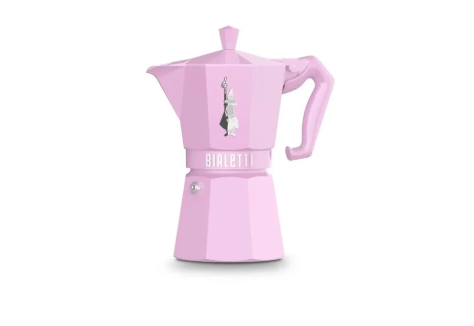 Bialetti espressokeitin 6 k. Moka Exclusive vaal.punainen
