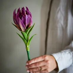 Bloomingville koristeoksa Lily violetti