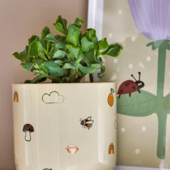 Bloomingville Mini kukkaruukku Agnes valkoinen