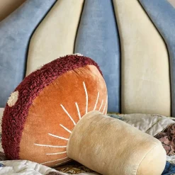 Bloomingville Mini tyyny Mushroom punainen