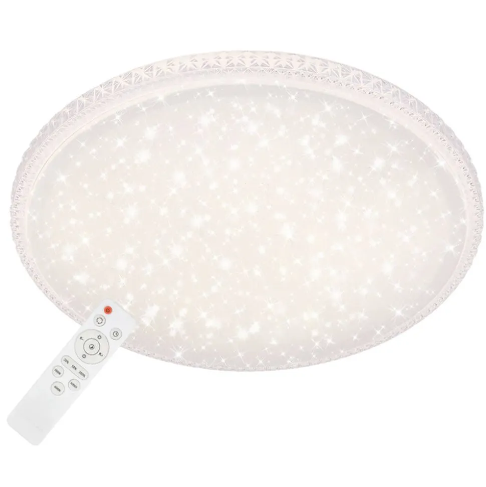 Briloner LED-plafondi CCT tähtikuviokupu ja kristallikoriste