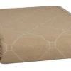 Create Home Aamu päiväpeite 2-puoleinen 180x260cm khaki/l.valkoinen