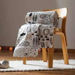 Familon Kaverit Organic vauvan pl+tl setti 85x125/35x45 kaakao