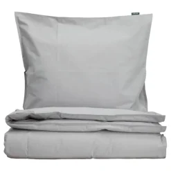 Familon pussilakanasetti Percale 150x210 + 55x65 cm harmaa