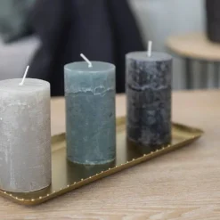 Fanni K Home pöytäkynttilä Rustiikki 6,8x12 cm agaven vihreä