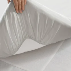 Finlayson Muotoonommeltu aluslakana twill 160x200x26cm harmaa