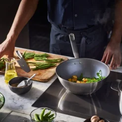 Fiskars All Steel Wok 28 cm
