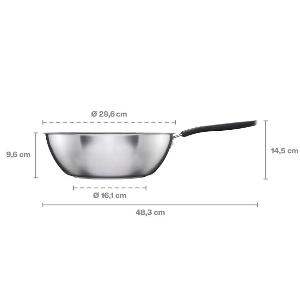 Fiskars Functional Form wokkipannu 28 cm