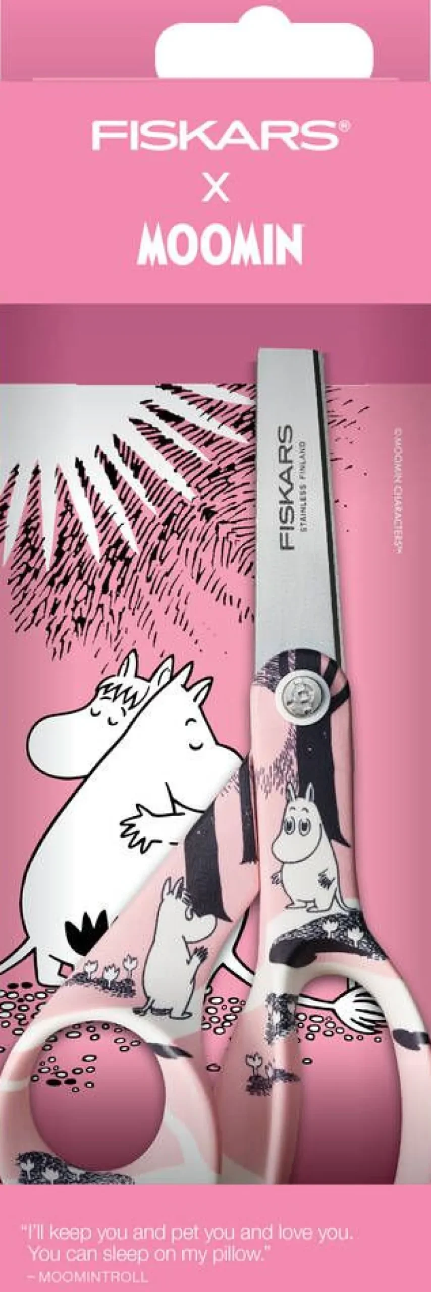 Fiskars Muumi yleissakset 21 cm Rakkaus