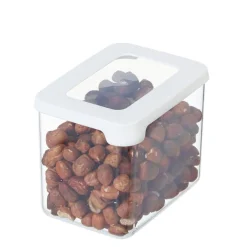 Gastromax Säilytyspurkki 0,8 L läpinäkyvä/valkoinen
