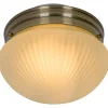 Heat Atticus kattoplafondi IP21 24 cm antiikkimessinki