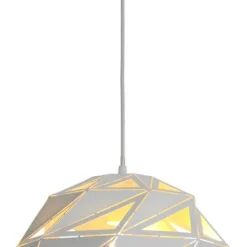 Heat Lazer riippuvalaisin 30 cm valkoinen/hopea