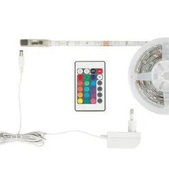 Heat RGB LED-nauha 3 m kaukosäädin IP20