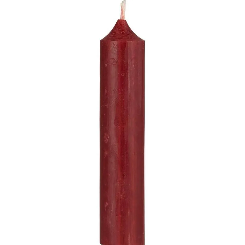IB Laursen kruunukynttilä bordeaux 11 cm