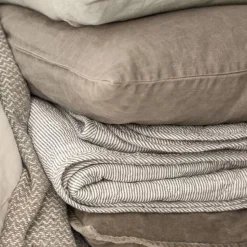IB Laursen tyynynpäällinen sametti linen