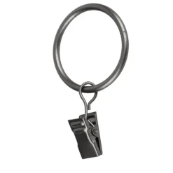 Ihanin verhorenkaat 32/38 mm nipistimellä antrasiitti