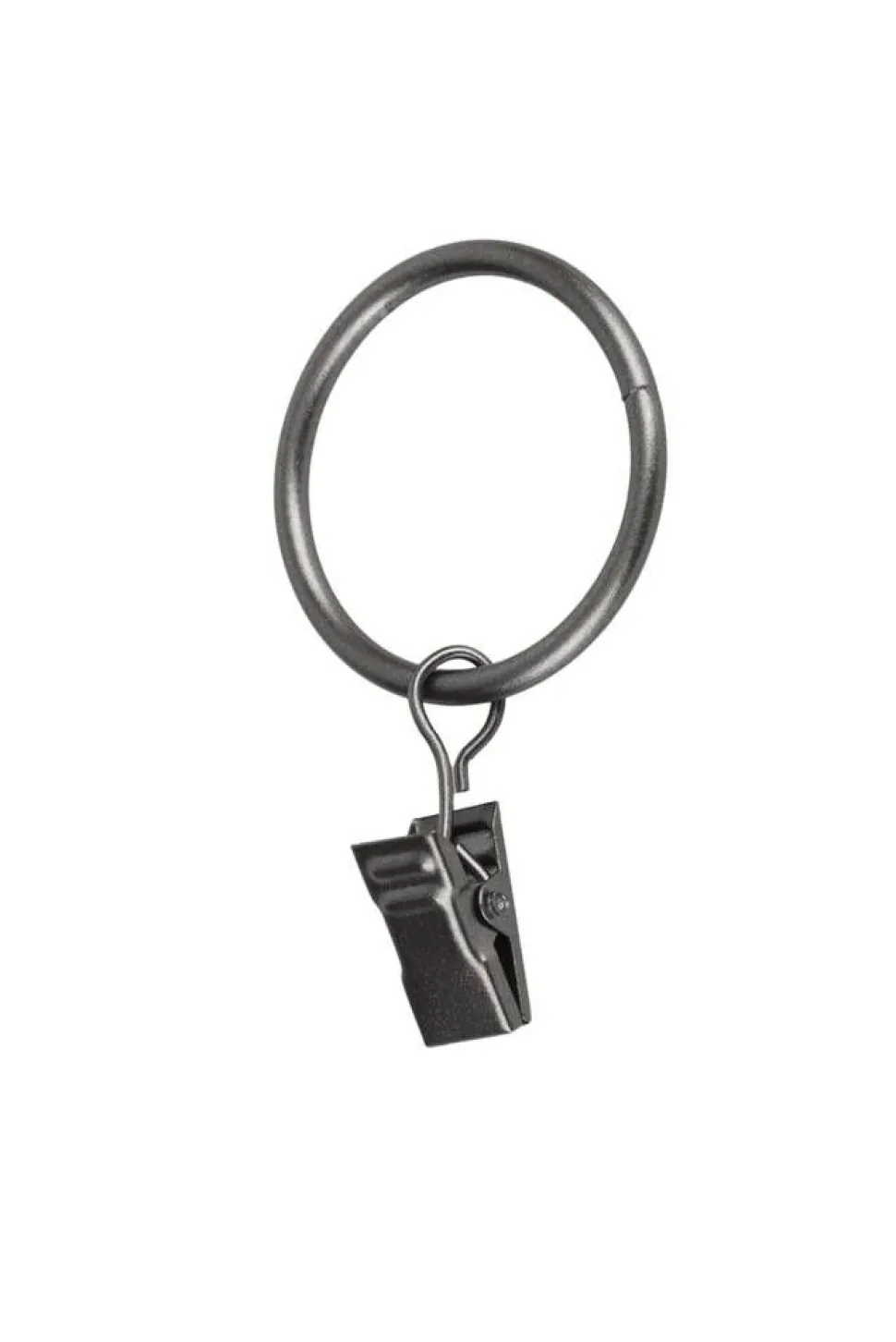 Ihanin verhorenkaat 32/38 mm nipistimellä antrasiitti
