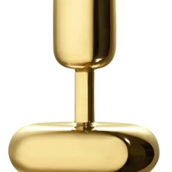 Iittala Nappula kynttilänjalka 107 mm messinki