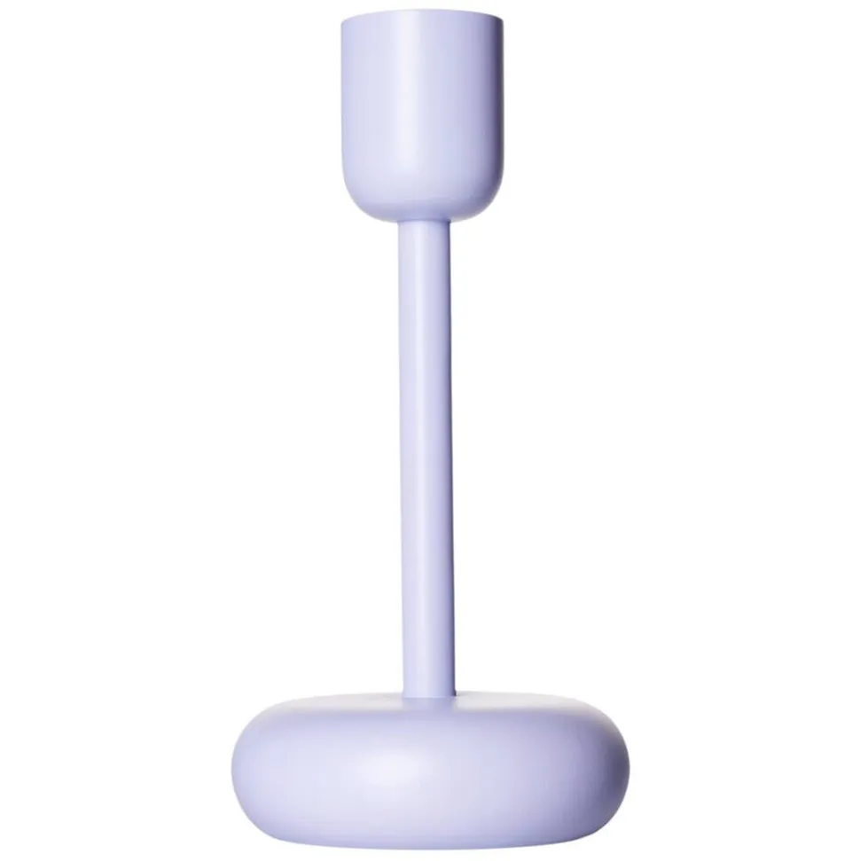 Iittala Nappula kynttilänjalka 183 mm vaalea lila