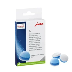 Jura 3-vaiheiset puhdistustabletit 6 kpl/pkt