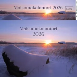 Karto seinäkalenteri 2026 maisemat A4