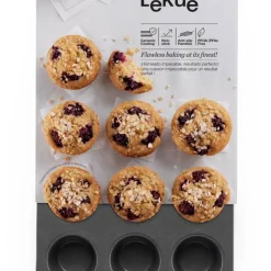 Lekue muffinssivuoka Non-stick 12 kuppia
