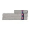 Lexington pyyhe 70x130 cm herringbone harmaa