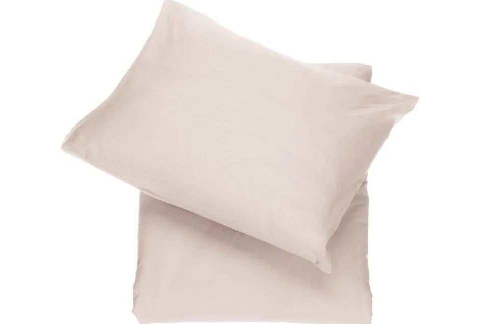 4Living pussilakanasetti Ella 150x210 cm beige