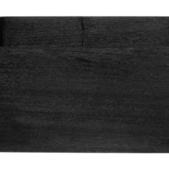 4Living puulaatikko 32x24x16,5 cm musta