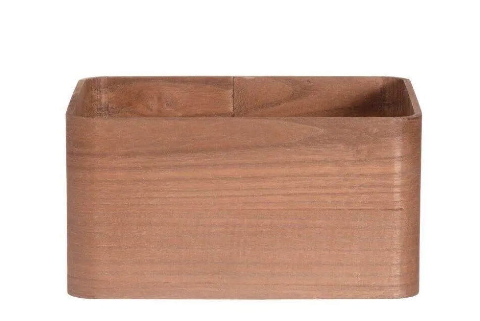 4Living puulaatikko 26x20x13,5 cm ruskea