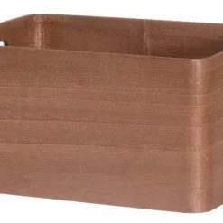 4Living puulaatikko 35x26x18 cm ruskea