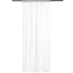 4Living valmisverho Alina 140x240 cm 2 kpl valkoinen