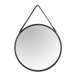 Mirrors and More peili Cornelia Ø55 cm musta