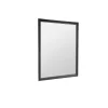 Mirrors and More peili Elenor 34 x 45 cm musta/kulta