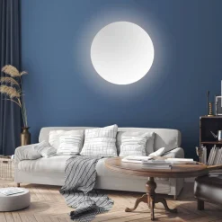 Mirrors and More peili Franzi Ø60 cm LED-valolla