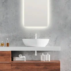 Mirrors and More peili Franzi 50 x 70 cm LED-valolla