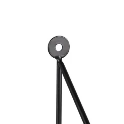 Mirrors and More seinähylly Dana musta/puu 2-pack