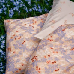 Moomin Arabia pussilakanasetti 150x210 cm Lilja beige